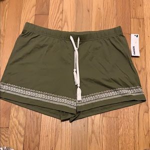 Brand New Green Lounge Shorts